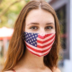 Americana Cotton Face Mask